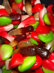 Mix lisse halal fraise, os, coca 100g. (4)